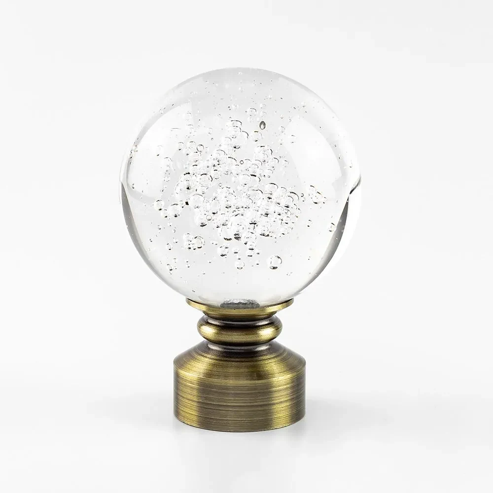 Galerie dubla bara simpla Cristal Monaco 25/19 &#8211; auriu antic - 500 cm