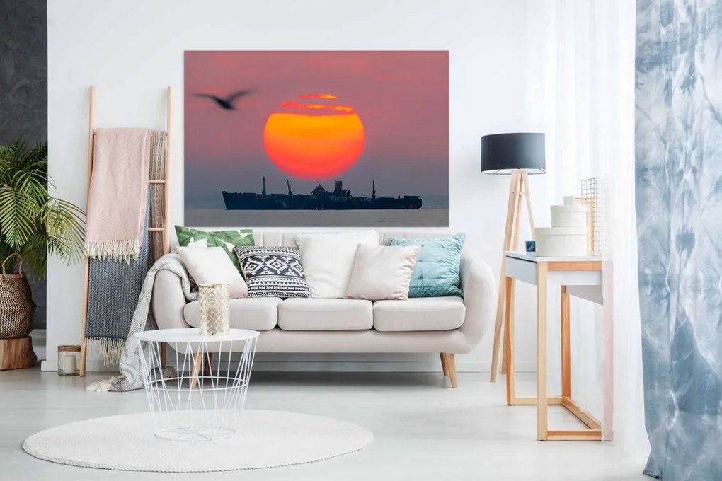 Tablou epava Costinesti - 80x50cm