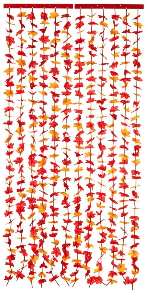 Draperie roșie 90x190 cm cu prindere la ușă Indian Summer – Maximex