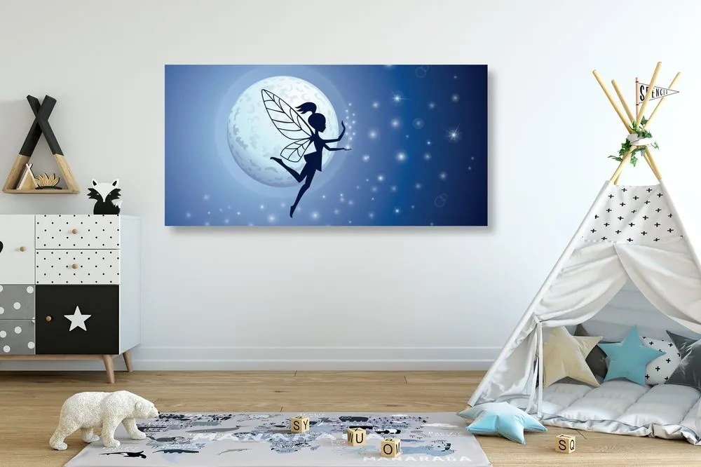 Tablou zâna la luna plină