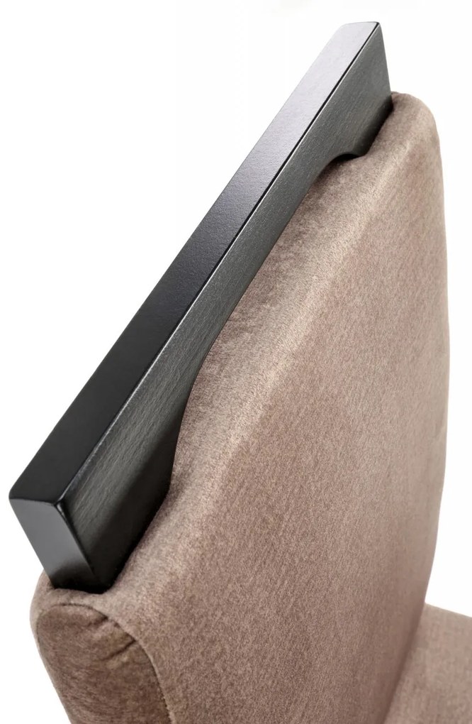 Scaun Clarion 2 velvet bej/negru Monolith 09