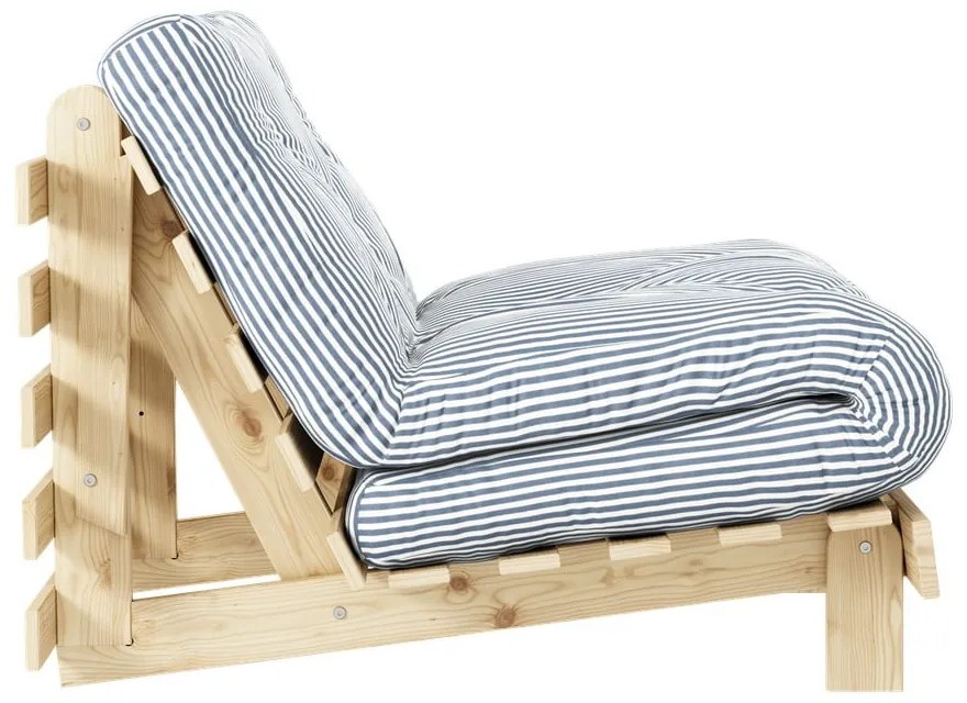 Fotoliu alb/albastru deschis Roots - Karup Design