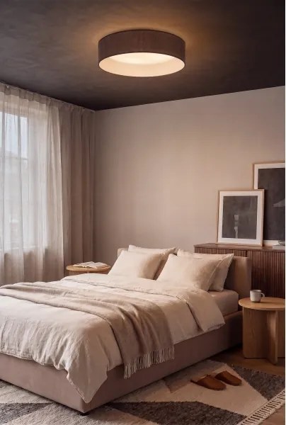 Brilagi - Plafonieră LED VELVET SIMPLE LED/24W/230V 3000K Ø 45 cm maro