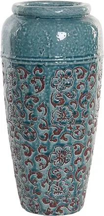 Vaza Teracotta din ceramica turcoaz 40 cm