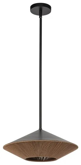 Lustră pe tijă Alora Mood ALM-DAPHNE-P-L-MB DAPHNE 1xE27/60W/230V d. 38,1 cm