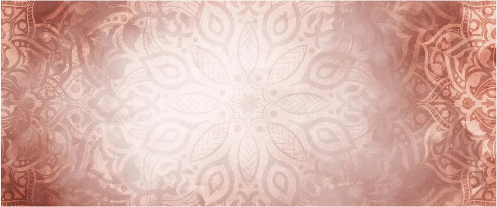 Tablou - Mandala roz (120x50 cm)