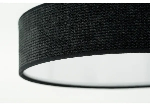 Duolla - Plafonieră LED CORTINA 26W 230V pr. 30 cm 4000K negru