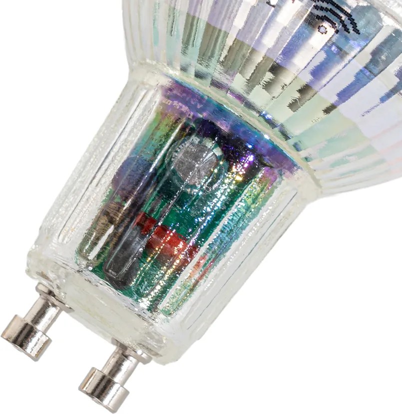 Set de 5 becuri LED inteligente GU10 50 Luminoase RGBW 4,5W 350 lm 2700-6000K