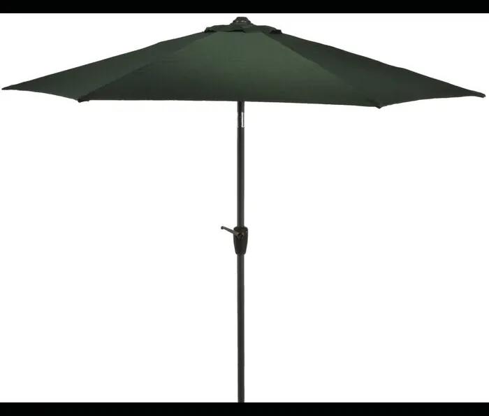 Umbrela de terasa Traditional, verde 2.43 x 2.5 x 2.5 m
