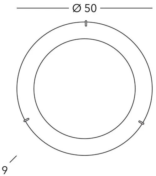 Plafonieră MOON 3xE27/60W/230V Kolarz A1306.13.4