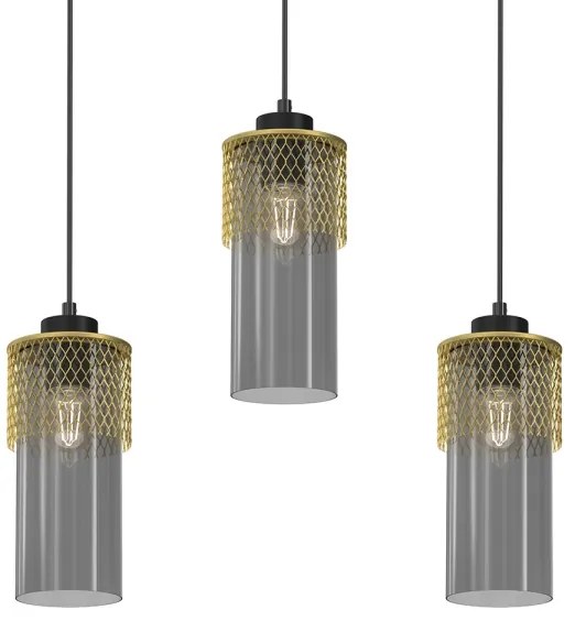 Lustră pe cablu GLAM 3xE27/60W/230V