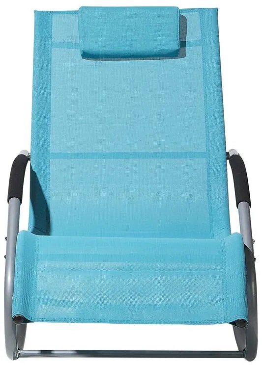 Șezlong pentru grădină Carro (turcoaz). Promo -46%. 1011560