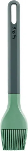 Pensula de uns Lekue 1010185, 21 x 1,8 x 4 cm, +4°C/+220°C, Rezistenta la zgarieturi, Rasina poliesterica, Verde