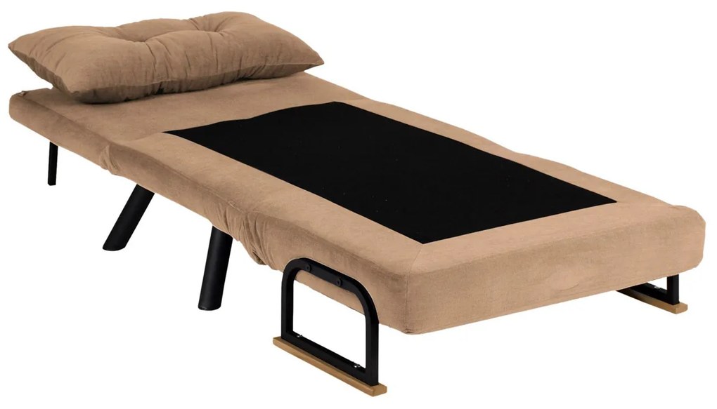 Fotoliu Sando Single Light Brown v2