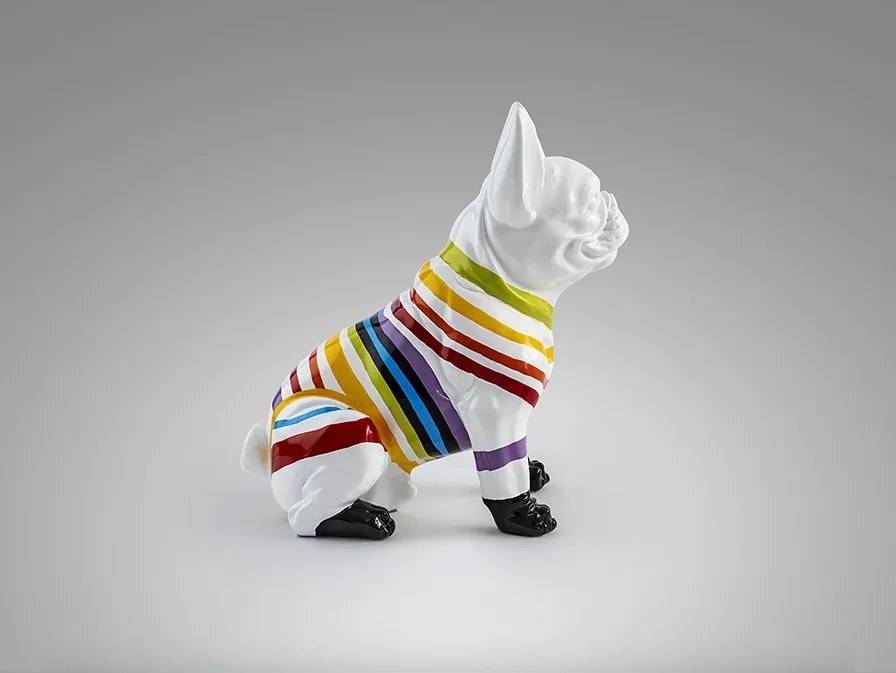 Figurina decorativa caine bulldog Frenchi