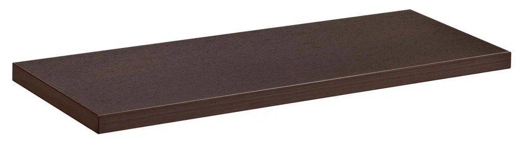 Polita simpla din PAL, 60x40x1,8 cm, Wenge