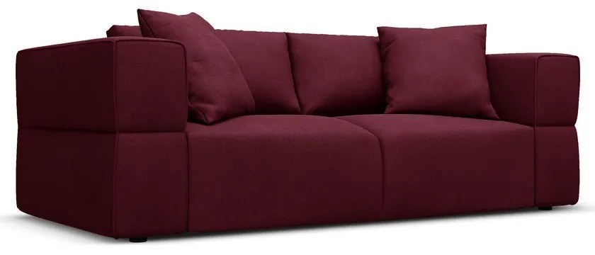 Canapea burgundy 214 cm Esther – Milo Casa