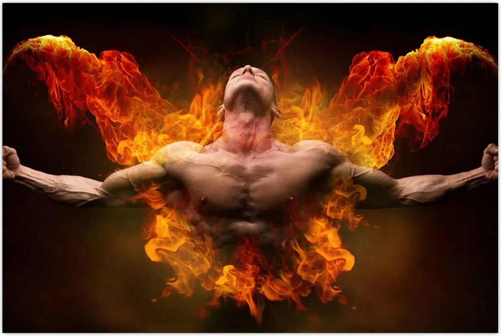 Tablou - Putera de bărbat (90x60 cm)