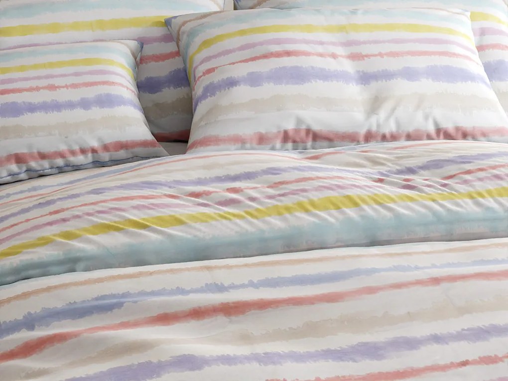 Lenjerie din bumbac Renforce LINKY colorata Dimensiune lenjerie de pat: 70 x 90 cm | 140 x 200 cm
