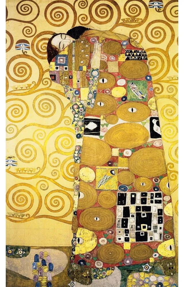 Reproducere tablou Gustav Klimt Fulfillment, 50 x 30 cm