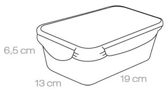 Doză Tescoma FRESHBOX, 1,0 l, 1 l