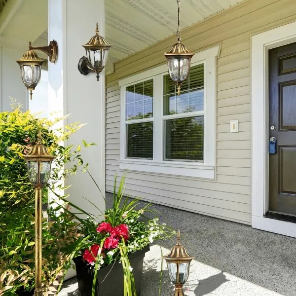 Lustră LED de exterior FLORENCJA 1xE27/10W/230V IP43