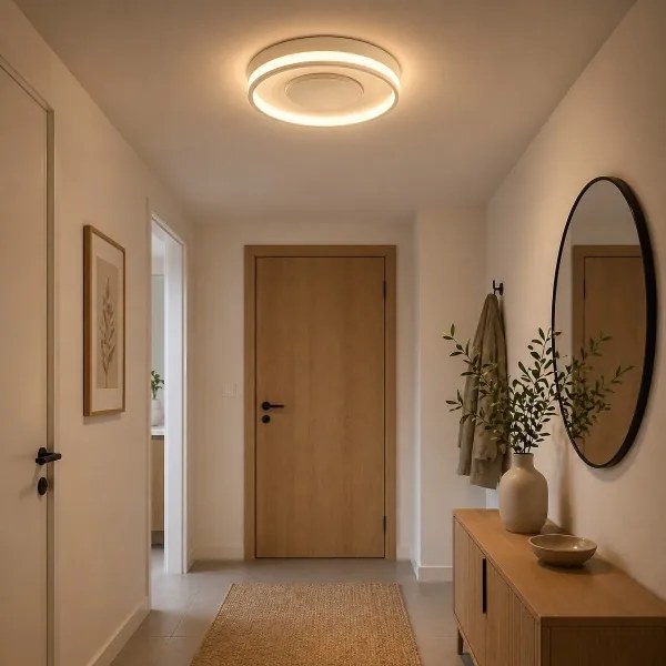 Brilliant - Plafonieră LED REVOLA LED/33W/230V, Ø 40 cm, bej