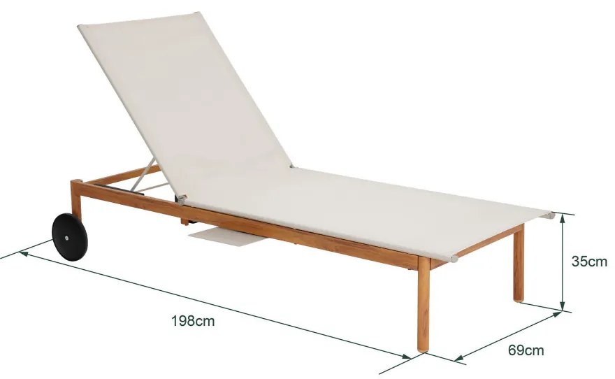 MONO șezlong de grădină