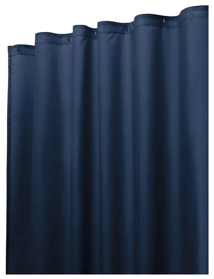 Perdea pentru duș iDesign, 200 x 180 cm, albastru