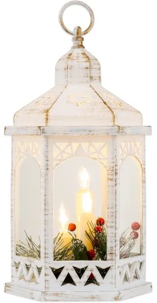 Decorațiune LED de Crăciun Solight 1V266 LED/3xAAA felinar