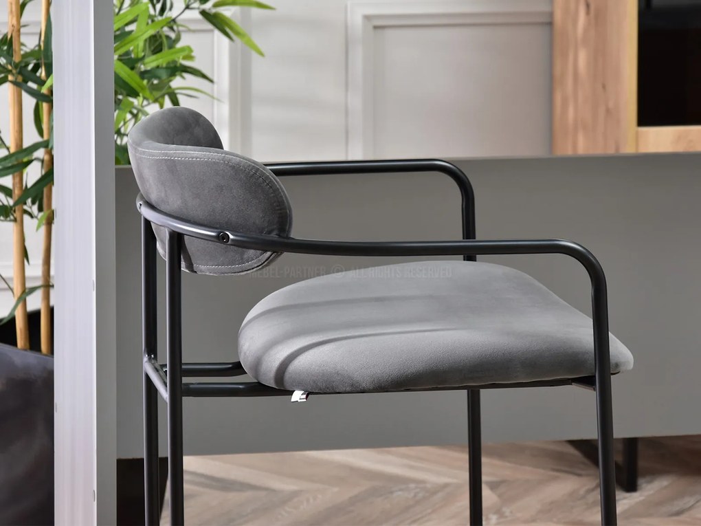 Scaun Viola (grafit + negru). 1110754