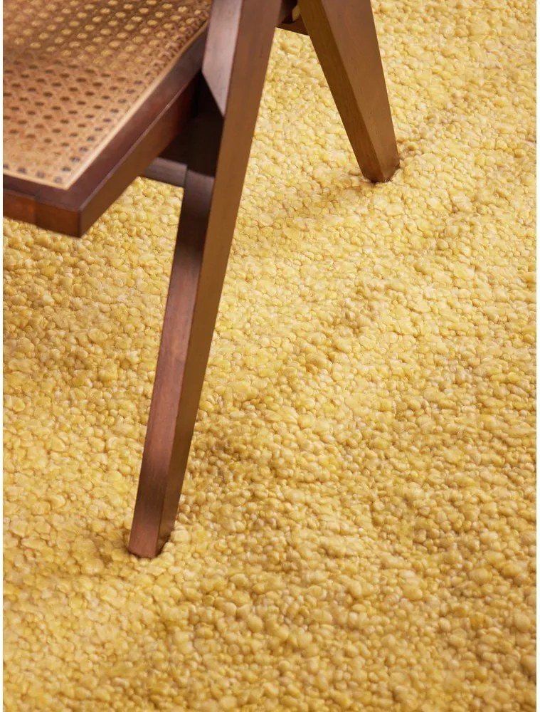Covor galben țesut manual din material bouclé 120x170 cm Notting Hill Portobello – Ted Baker