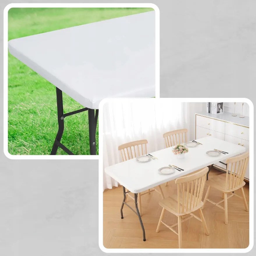 Masă pliabilă de catering pentru grădină Lățime: 70 cm | Lungime: 153 cm