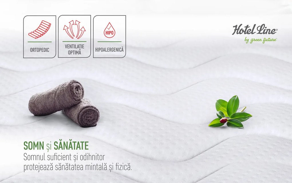 Saltea Green Future Hotel Line Memory Pocket 7 Zone 140x200x35 cm