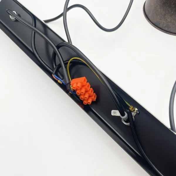 Brilagi - Lustra LED suspendată pe cablu RIDDY 4xE27/60W/230V cupru cu patină