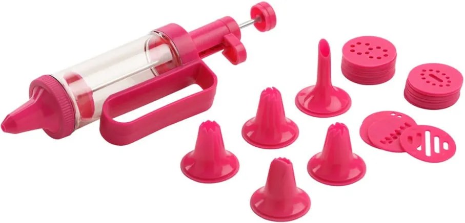 Set pentru decorarea prăjiturilor Premier Housewares Cookie Hop Pink