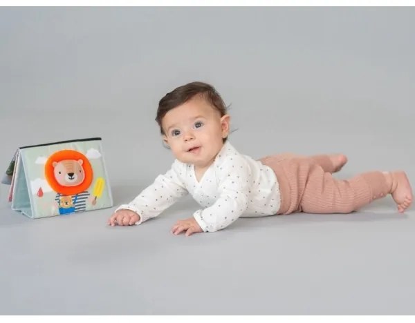 Carte textilă pentru copii cu oglindă savană Taf Toys