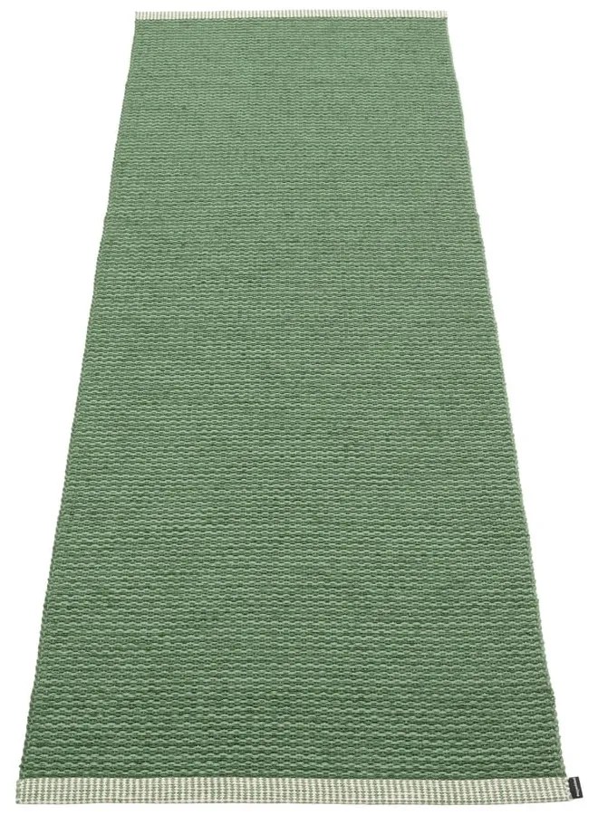 Covor tip traversă pentru interior și exterior verde 70x200 cm Mono Leaf Oregano – Pappelina
