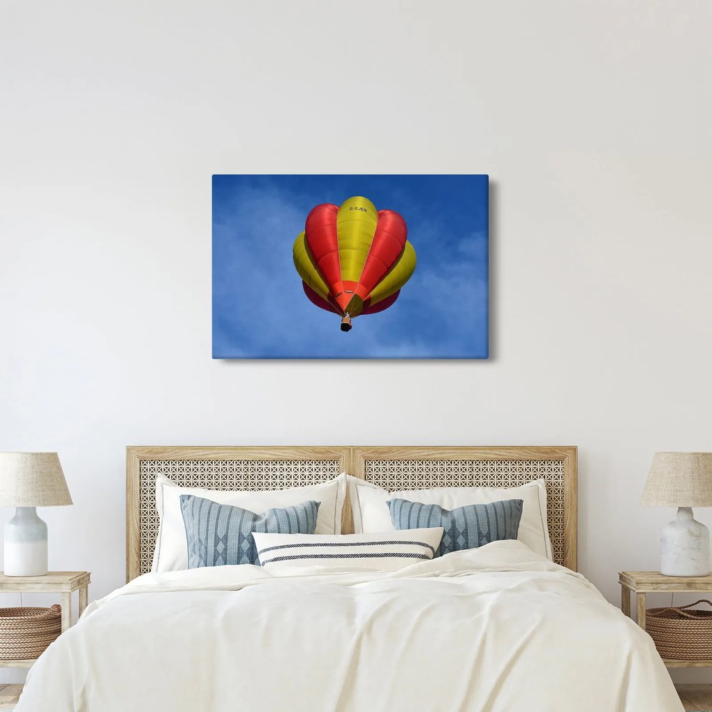 Tablou cu balon zburând (90x60 cm)