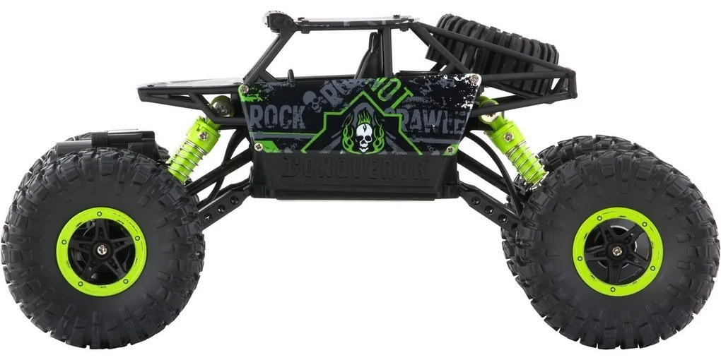 Mașină Buddy Toys BRC 18.612 RC Rock Climber cu telecomandă, verde