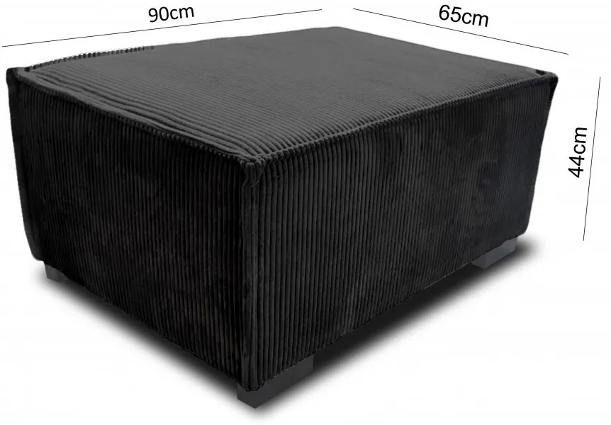 Taburet SMART negru