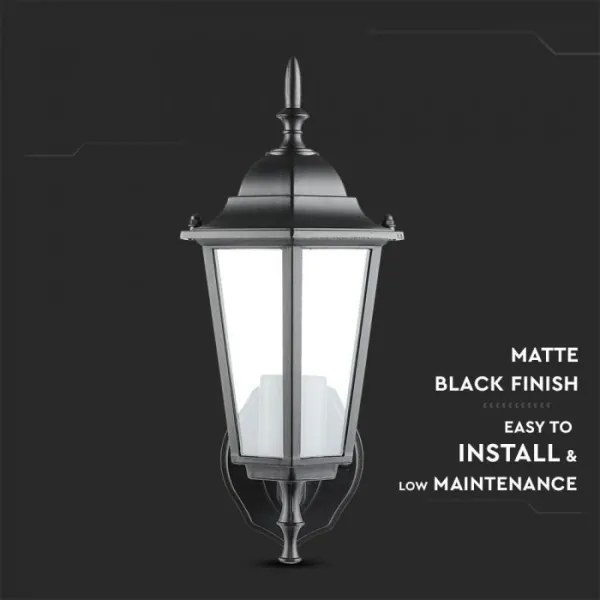 Lampă de perete de exterior 1xE27/40W/230V IP44 negru