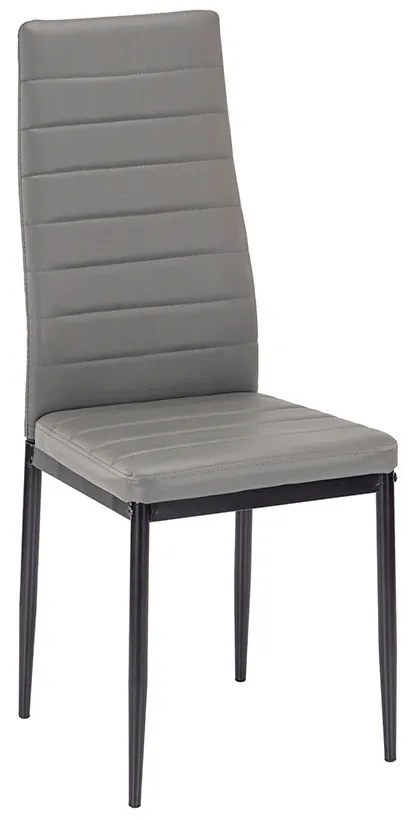 Rowan 4+1 set de sufragerie gri-negru