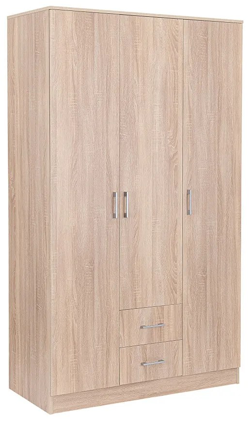 Dulap Miami 120x205 cm stejar sonoma-stejar sonoma