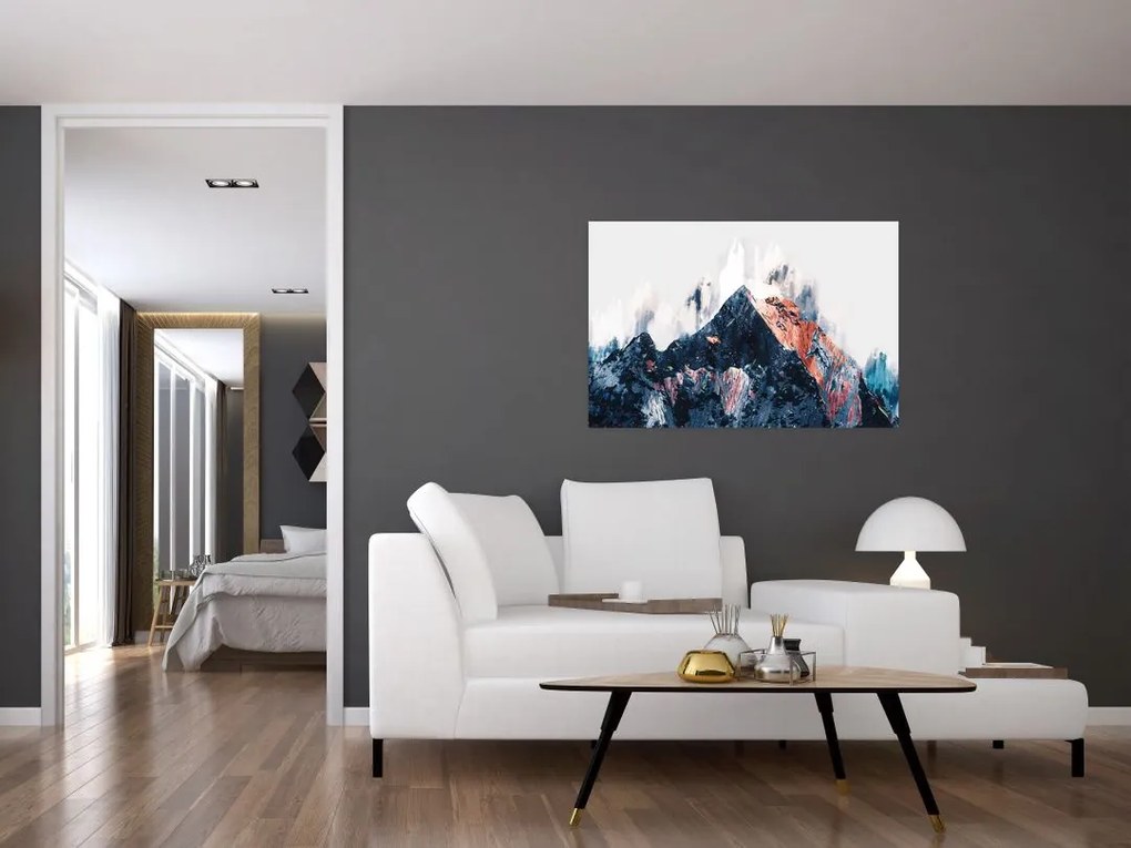 Tablou - Pădure, abstrecție (90x60 cm)