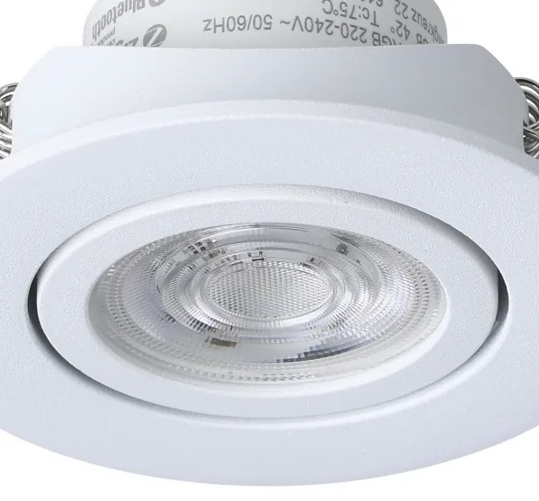 Corp de iluminat LED RGBW dimabil încastrat Eglo 31696 SALICETO-Z LED/4,7W/230V alb