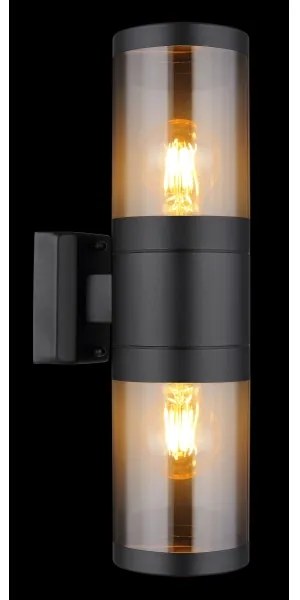 Aplică de exterior XELOO 2xE27/60W/230V IP44 Globo 32014-2BS