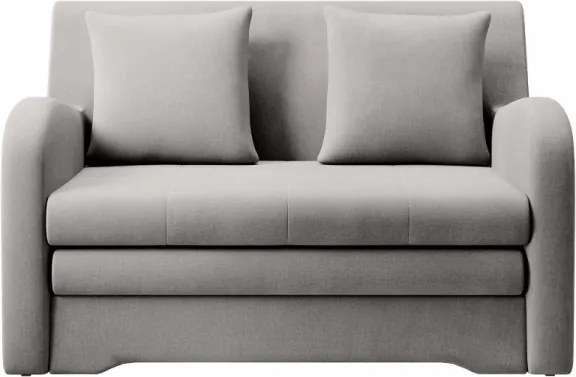 Canapea tapitata, extensibila, cu spatiu pentru depozitare, 130x85x103 cm, Ario, Eltap (Culoare: Albastru marin / Nube 40)