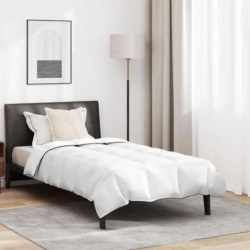 vidaXL Set de Pături cu pernă 2 pcs Alb 150 x 200 cm Jos