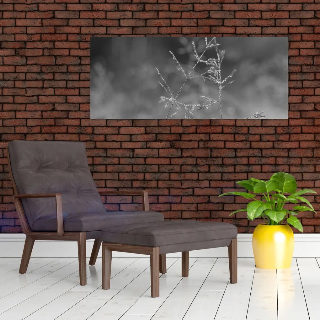 Tablou - Pajiște de țară (120x50 cm)